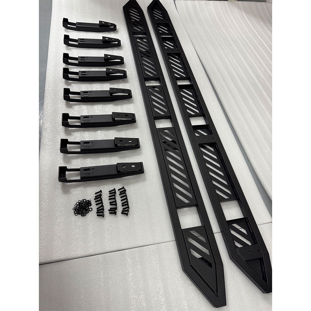 Running Boards Side Steps 2 PCS for Tesla Cybertruck,Exterior Brackets Nerf Bars for Tesla Cybertruck Accessories