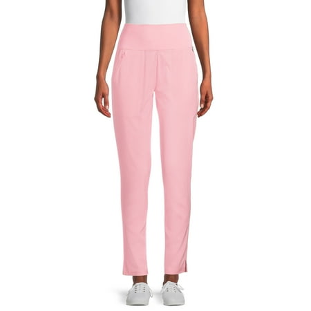 

ClimateRight by Cuddl Duds Women’s and Women s Plus Slim Scrub Pants with Anti-Bacterial Technology