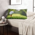 thumbnail image 6 of Fotbe golf ball perched on a tee Pattern Pillow Cases - Envelope Closure - Luxury, Extra Soft, Cooling Pillow Covers - Wrinkle, Fade, Stain Resistant-16"x24", 6 of 6