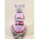 thumbnail image 2 of PETSIN 1pc Slogan Graphic Pet Tank, 2 of 5