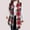 Red, variant on Women's Fall Flannel Plaid Vests Tops Oversized Sleeveless Long Coat Cozy Casual Fashion Jackets with Pockets New Sleeveless Jackets for Women Trendy Green L