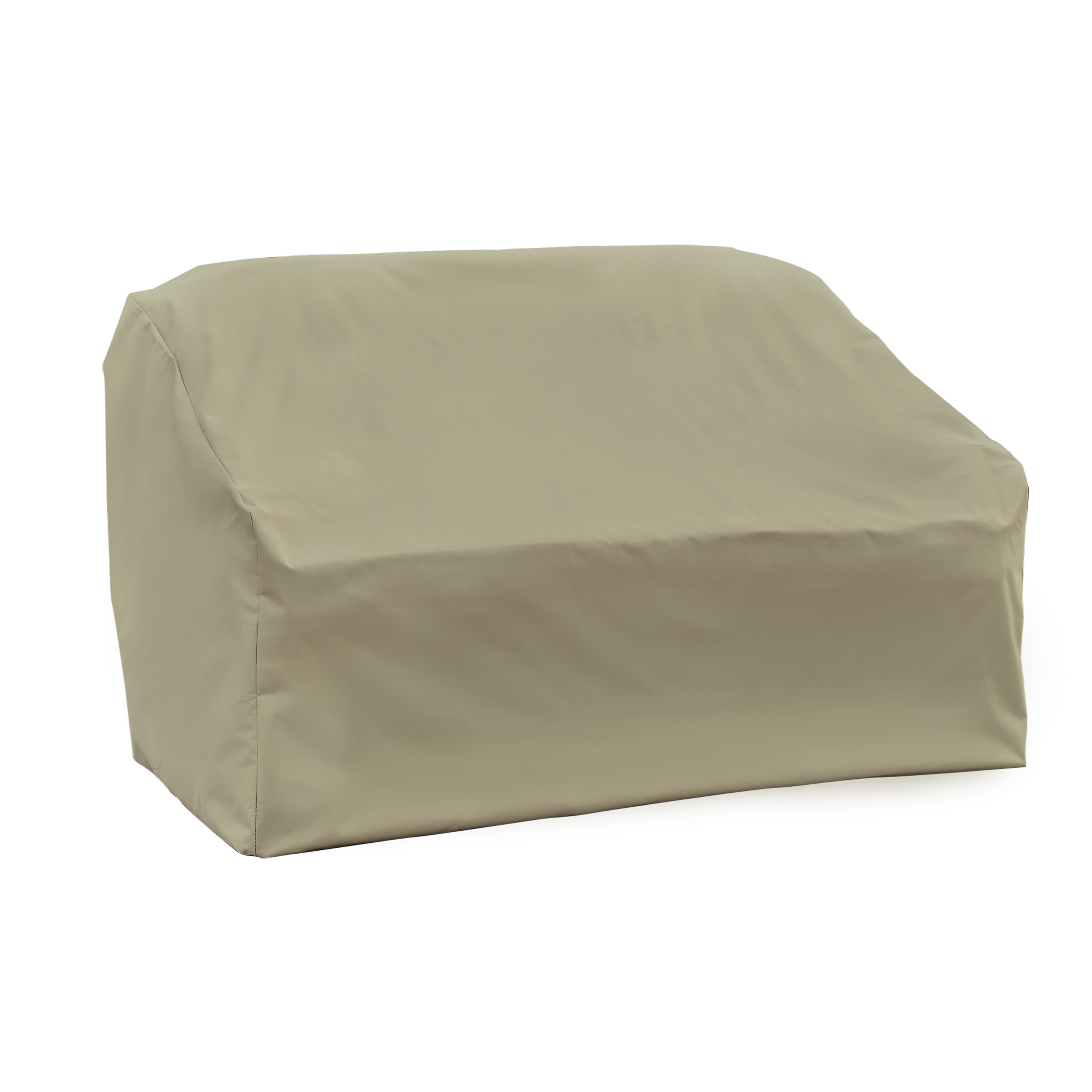 Modern Leisure Basics Outdoor Patio Loveseat Cover 55 L X 33 D X 38 H Khaki Walmart Com Walmart Com