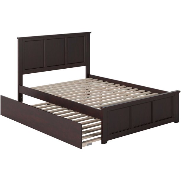 Leo & Lacey Urban Traditional Hardwood EcoFriendly Platform Bed, Full