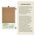 thumbnail image 5 of Cordless Morning Star Light Filtering Window Blind (White, 27" x 72"), 5 of 6