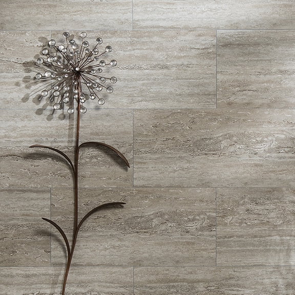 Palisade 11in x 4.5in Vinyl Wall Tile Sample in Grecian Earth