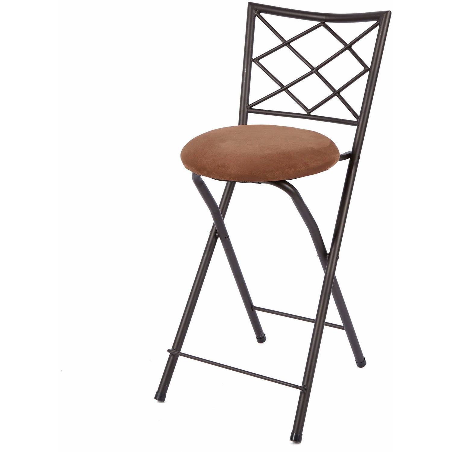 Folding Stool Chair With Back