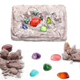 thumbnail image 2 of Minerals Fossil Kit Imitation Gemstone Education Toy Faux Gem Excavation Toy Children's Geology Enthusiast Ore Christmas Gift, 2 of 5