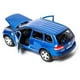 Bburago Volkswagen Touareg Bleu 1/24 Voiture Miniature Moulée sous Pression – image 3 sur 4