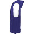 thumbnail image 3 of Holloway Sportswear L Boys BLUE CHIP HOODIE Purple/White 222640, 3 of 5