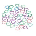 thumbnail image 4 of Accessoires de Tricot, 40 Pcs Marqueurs en Forme de Cœur pour Crochet Performance Solide, 4 of 14