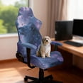 thumbnail image 2 of TSOVTHRID Lion Dahlia Floral Print Gaming Chair Cover Set of 4, Universal Computer Rotating Chair Covers Thick Gaming High Back Chair Slipcover with Armrest Cover for Daily Use, 2 of 7