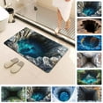thumbnail image 5 of Coollooc 3D Optical Illusion Rug, Optical Illusion Mat - Vortex & Bottomless Hole Design Non-Slip Doormat | Indoor/Outdoor Use for Entrance, Living Room, Playroom & Office(G), 5 of 6