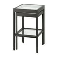 thumbnail image 6 of Evelyn&Zoe Alexis Rectangular & Square Nested Side Table, Blackened Bronze, 6 of 9
