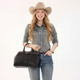 thumbnail image 3 of Montana West Multi-way Crossbody Bag with Removable Leopard Strap,Black, 3 of 7