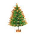 thumbnail image 3 of Mini árbol de Navidad artificial, decoración navideña, pequeño regalo decorativo para el hogar y el dormitorio. 45 cm, 3 of 9