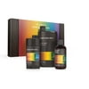 Every Man Jack Pride Grooming Essentials Box with Clean Ingredients - Cedarwood Deodorant, Body Wash & 2-in-1 Shampoo + Conditioner
