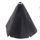 thumbnail image 1 of Cubierta universal para palanca de cambios de coche, cubierta antipolvo de cuero PU negro, cubierta para botas de cambio manual/automático -(-Negro), 1 of 5