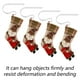 thumbnail image 4 of Soporte De Calcetín De Navidad Ganchos Para Colgar En La Chimenea Gancho De Calcetín De Metal Ajustable Para Suministros De Decoración De Navidad Para Fiestas 4 Uds Methold HA039064-00, 4 of 6