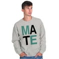 thumbnail image 6 of Matching Set for Couples Soul Mates Sweatshirt for Men or Women Brisco Brands L, 6 of 7