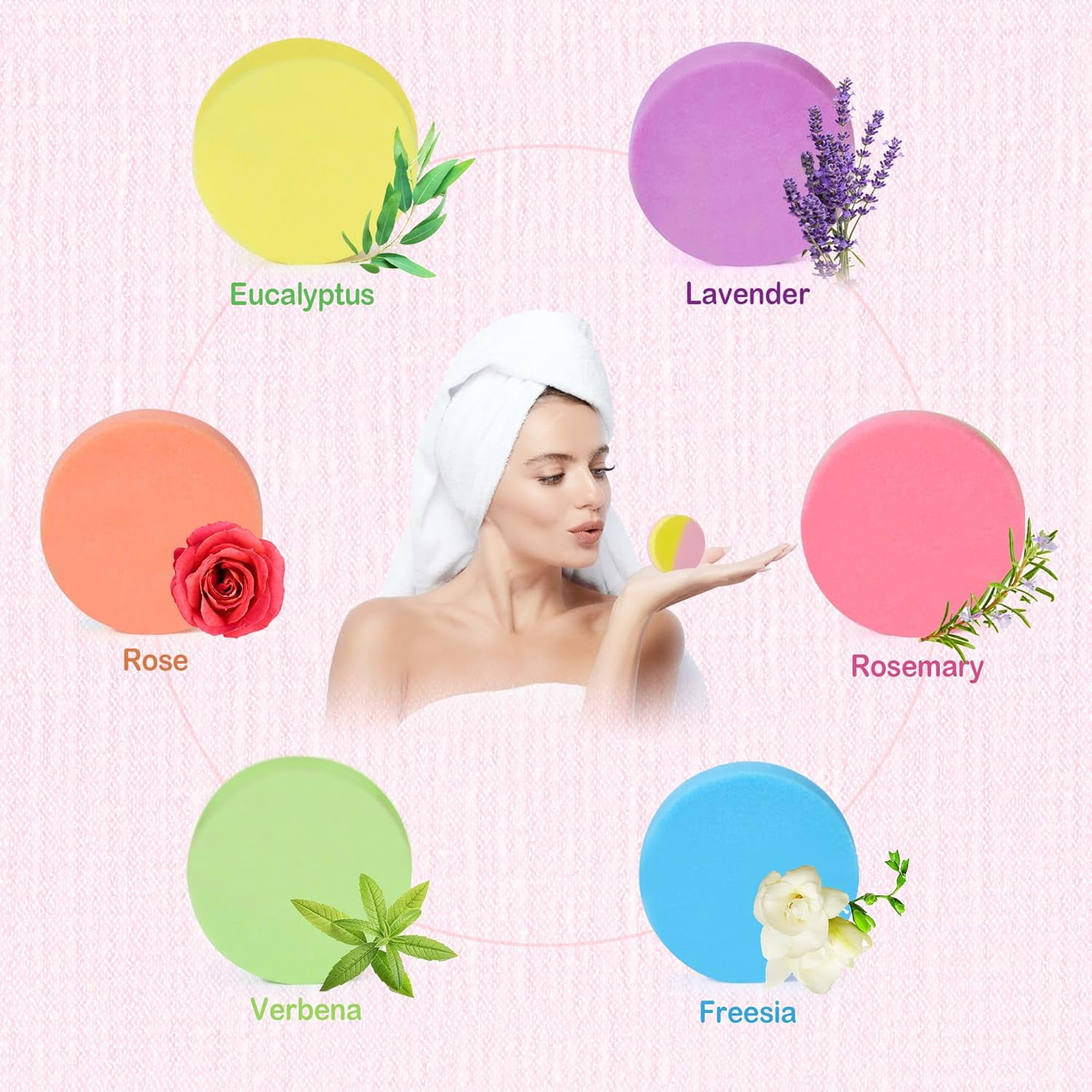 Shower Steamers, 30PCS Natural Aromatherapy Shower Steamers, Vaporizing Steam Spa Experience, Shower Bombs with Essential Oils for Relaxation