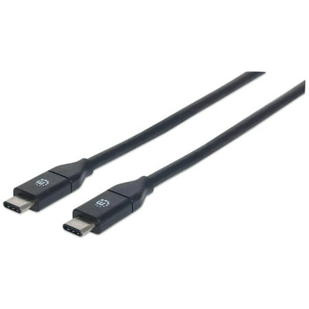 UPC: 0766623353526 | Manhattan USB 3.2 Gen 2 Type-C Device Cable – 3 ft.  SuperSpeed+ USB  10 Gbps  60 W / 3 A  Black