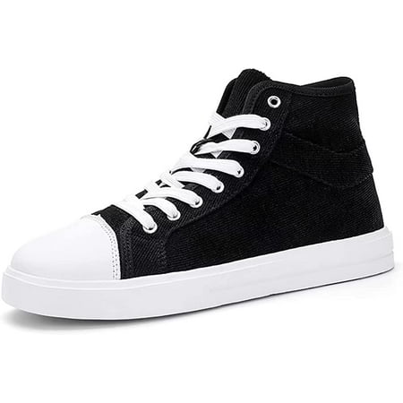

High Top Classic Canvas Sneakers Lace up Casual Walking Shoes