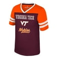 thumbnail image 2 of Girls Youth Colosseum Maroon Virginia Tech Hokies Princess Bubblegum Bling T-Shirt, 2 of 3