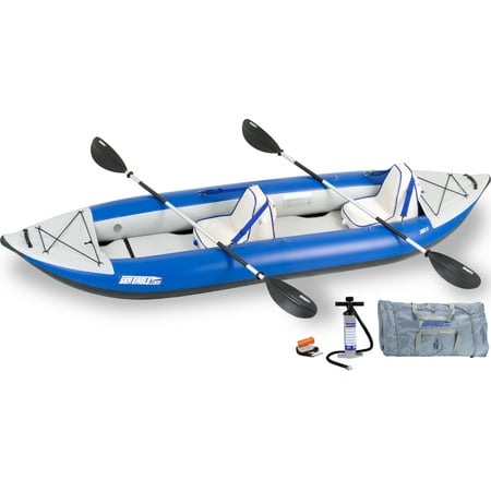 UPC: 0023634080842 | Sea Eagle 380X Explorer Inflatable Kayak Deluxe Package
