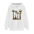 thumbnail image 2 of Women's Winter Graphic Pullover Hoodie Printed Design Long Sleeve Comfortable Wear, 2 of 5