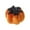 Orange, variant on yulier Halloween Pumpkin Decorations, Fabric Pumpkin with Rhinestones and Spider, Halloween Thanksgiving Fall Decor Table Centerpiece, 3.9" x 3.9" x 3.5", Black