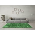 thumbnail image 3 of Ahgly Company Indoor Rectangle Persian Emerald Green Traditional Area Rugs, 6' x 9', 3 of 4
