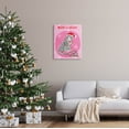 thumbnail image 2 of Stupell Industries Merry & Bright Christmas Cat Lights Graphic Art Gallery Wrapped Canvas Print Wall Art, Design by Be Ni La, 2 of 7