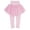Pink, variant on Toddler Girl Soft Tutu Cotton Legging Pants (90/3T, Yellow)