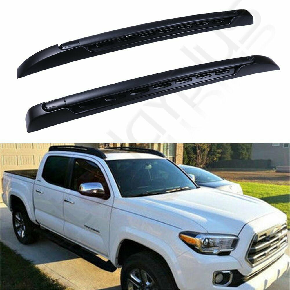 For 2005-2021 Toyota Tacoma Double Cab Top Roof Rack Cross Side Rails
