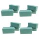 thumbnail image 1 of ¡Liquidación! Bloques de espuma Fdelink en liquidación. Bloques de espuma florales cuadrados. Espuma floral seca para proyectos de manualidades con flores artificiales, color verde., 1 of 8