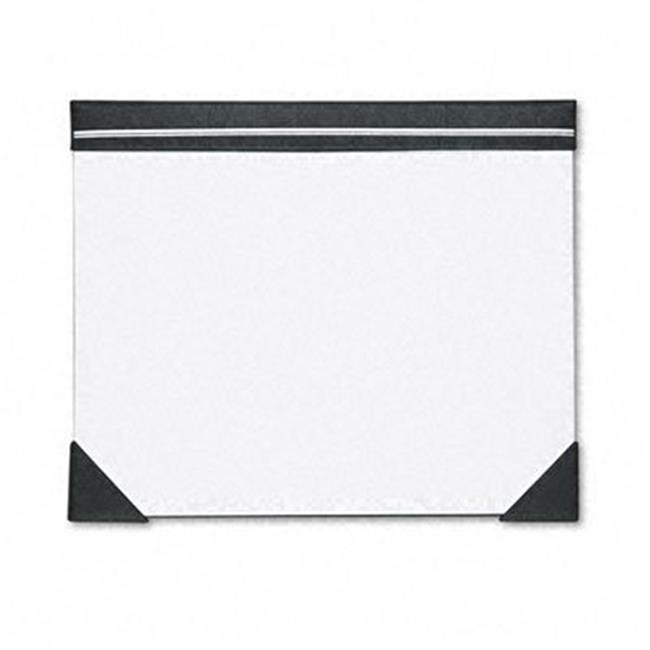 Executive Doodle Desk Pad 25Sheet White Pad Refillable 22 x 17 Black