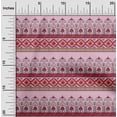 thumbnail image 1 of oneOone Cotton Cambric Fabric Geometric & Floral Block Printed Craft Fabric BTY 56 Inch Wide, 1 of 4