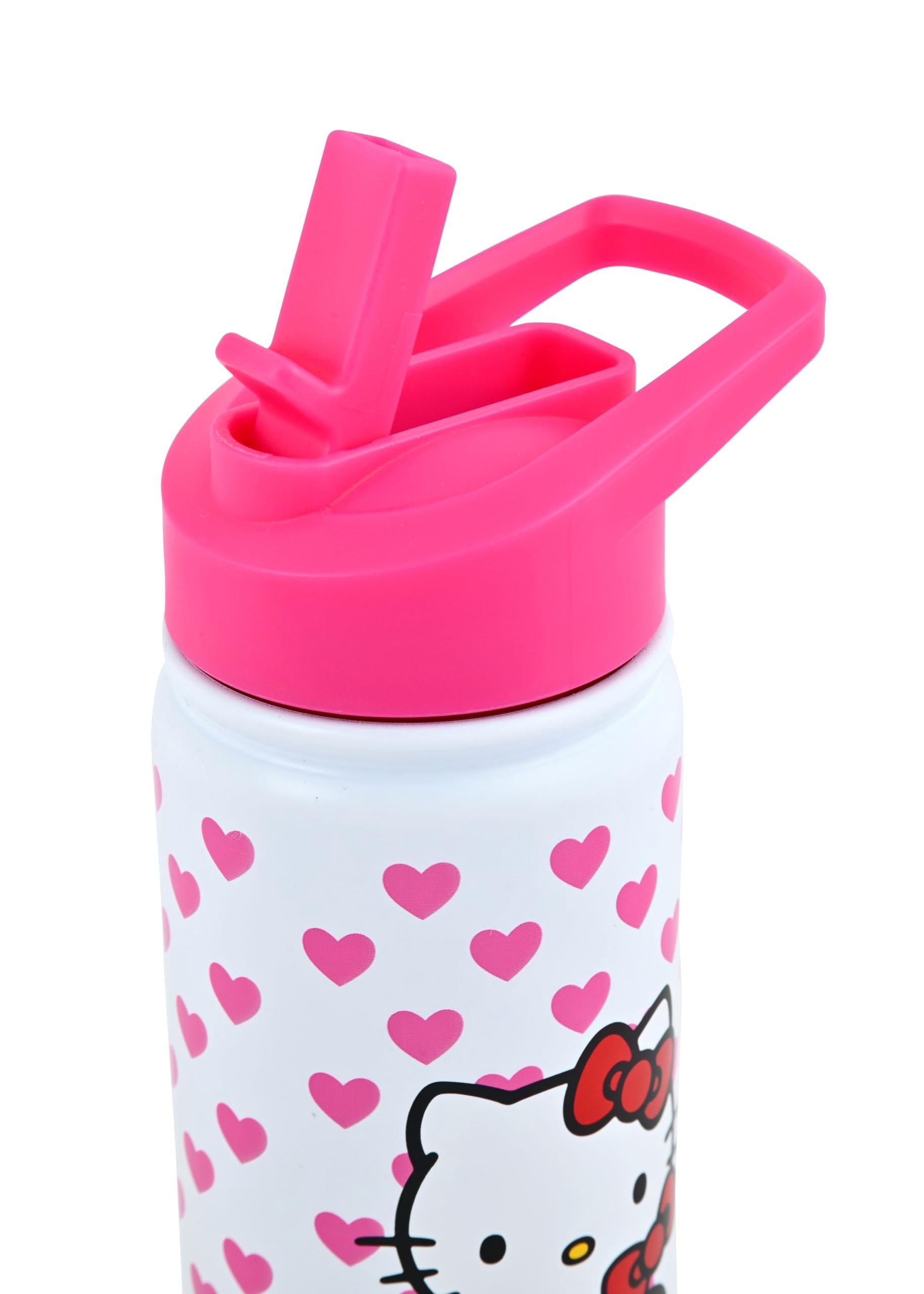 Sanrio Hello Kitty Insulated Water Bottle  20 oz Stainless Steel Thermos for Kids  Hello Kitty Cup for Girls, Boys  Keeps Cold 24 Hrs, Hot 12 Hrs