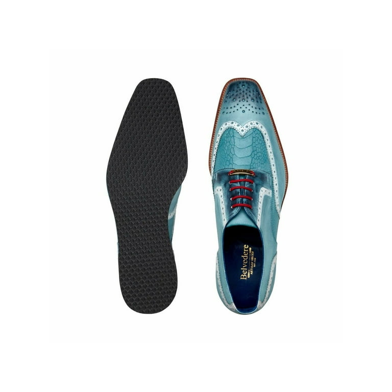 Aqua blue dress shoes outlet