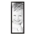 thumbnail image 2 of ArtToFrames 14" x 36" Raw Edge Black Picture Frame, 14x36 inch Black MDF Poster Frame (WOM-4460),  Pack, 2 of 8