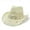 Light Yellow, variant on Shadoumai Cowboy Hat Cowgirl Hat Cowboy Hats Wide Brim Western Cowboy with Decorative Band