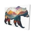 thumbnail image 3 of 12x18 inch Canvas Painting Poster Bears And Mountains,Men Room Decor,Home Living Room,Bedroom,Study Wall Hanging Decor Oil Painting Canvas,For Bears Lover Gift,Funny Bears & Mountains Prints, 3 of 6