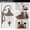 Brown + Bronze 001, variant on ACE-LIGHTS,Vintage Outdoor Wall Lantern with Clear Glass Shade(1 PC & Bulbs Not Included),Weatherproof Exterior Sconce Light,Waterproof Wall Mount Light Fixture for Patio,Porch,Entryway(Brown+Bronze)