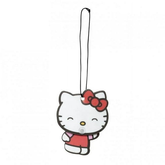 Hello Kitty Bobble Head Wiggle Fresh Apple Scent Automotive Air Freshener, Multicolor