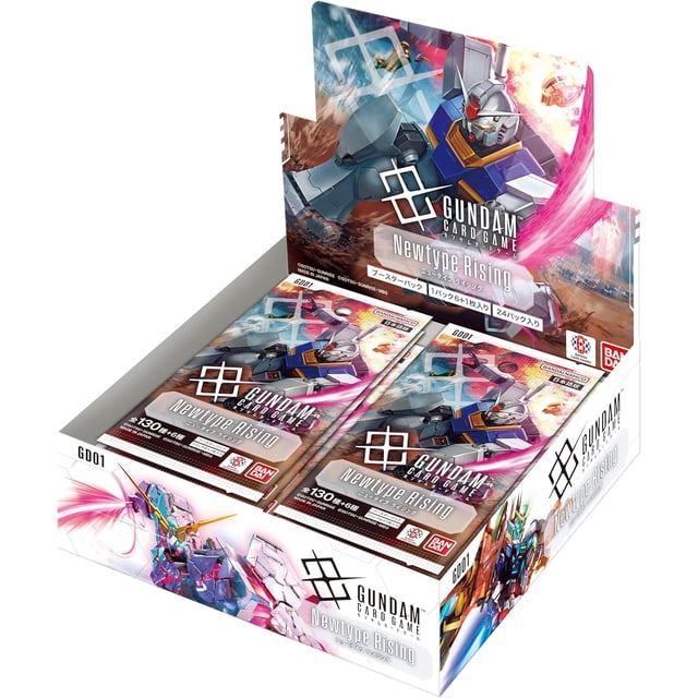 Gundam Card Game Booster Box - Newtype Rising (GD01) (Japanese) - 24 Packs