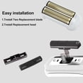 thumbnail image 4 of wqlpp-Shaver Tête de Remplacement Dorée et Coupeurs Compatibles avec Android 17155 Pro Tête de Remplacement en Titane (1 pack), 4 of 4