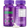 thumbnail image 1 of Suplemento Polynicotinato de Cromo 200 MCG para el Metabolismo Saludable y Azúcar en Sangre | Mineral de Apoyo Digestivo | Vegano, Sin OGM | Fabricado en Holanda | 60 Cápsulas, 1 of 7