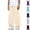 Beige, variant on HAJWOH Mens Baggy Sweatpants Wide Leg Elastic Waist Drawstring Athletic Loose Jogger Lounge Sweat Pants