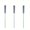 Grey3pcs, variant on 1/2/3PCS Telescopic Dust Brush Long Handle Mop Sweep Artifact Household Bed Bottom Gap Clean Fur Dusty Magic Microfibre Duster