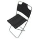 thumbnail image 2 of Silla plegable de tela transpirable, silla de pesca portátil con respaldo pequeño para acampar, barbacoa, mochilero, 2 of 8